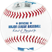 Dwight "Doc" Gooden Autographed Official MLB Statball Baseball New York Mets "86 WS Champs, 84 NL ROY, 85 NL CY, Dr K" Beckett BAS Witness Stock #252386