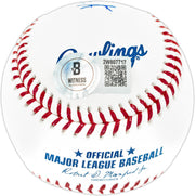 Dwight "Doc" Gooden Autographed Official MLB Statball Baseball New York Mets "86 WS Champs, 84 NL ROY, 85 NL CY, Dr K" Beckett BAS Witness Stock #252386