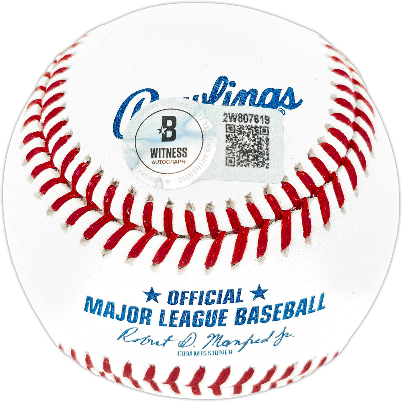 Dwight "Doc" Gooden Autographed Official MLB Baseball New York Mets "86 WS Champs" Beckett BAS Witness Stock #252388
