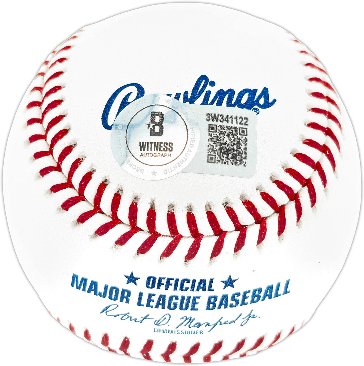 Edgar Martinez Autographed Official MLB Baseball Seattle Mariners "The Double 10-9-95" Beckett BAS Witness Stock #252424