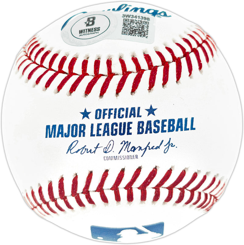 Ken Griffey Jr. Autographed Official MLB Baseball Seattle Mariners Beckett BAS Witness Stock #252425