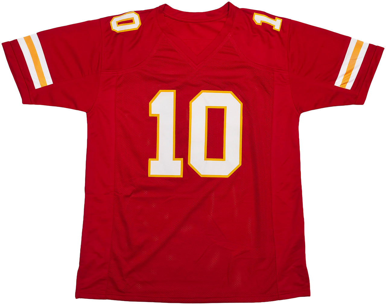 Kansas City Chiefs Tyreek Hill Autographed Red Jersey Beckett BAS Witness Stock #252403