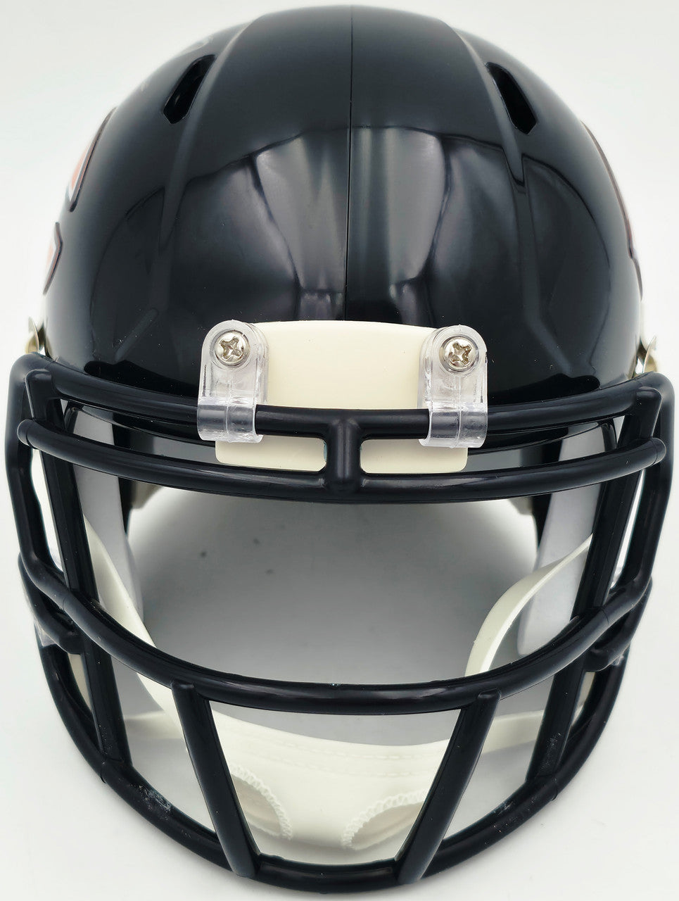 Jay Cutler Autographed Chicago Bears Blue Speed Mini Helmet Beckett BAS Witness Stock #267555