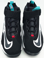 Ken Griffey Jr. Autographed White & Black Nike Air Griffey Max 1 Shoes Seattle Mariners Size 11.5 Beckett BAS Witness Stock #267479