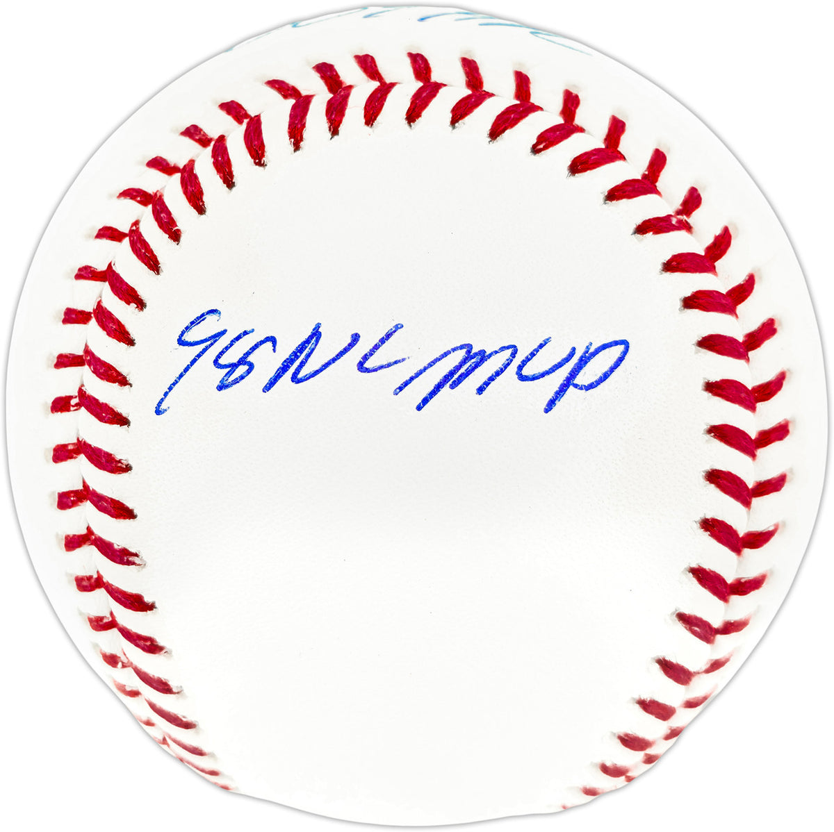 Sammy Sosa Autographed Official MLB Baseball Chicago Cubs "609 HR & 98 NL MVP" Beckett BAS Witness Stock #267422