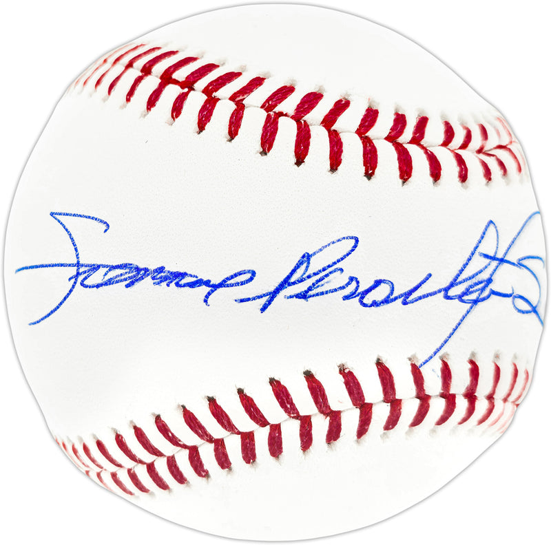 Sammy Sosa Autographed Official MLB Baseball Chicago Cubs (Full Name) Beckett BAS Witness Stock #267423