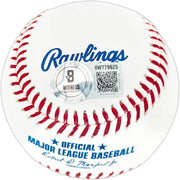 Sammy Sosa Autographed Official MLB Baseball Chicago Cubs (Full Name) Beckett BAS Witness Stock #267423