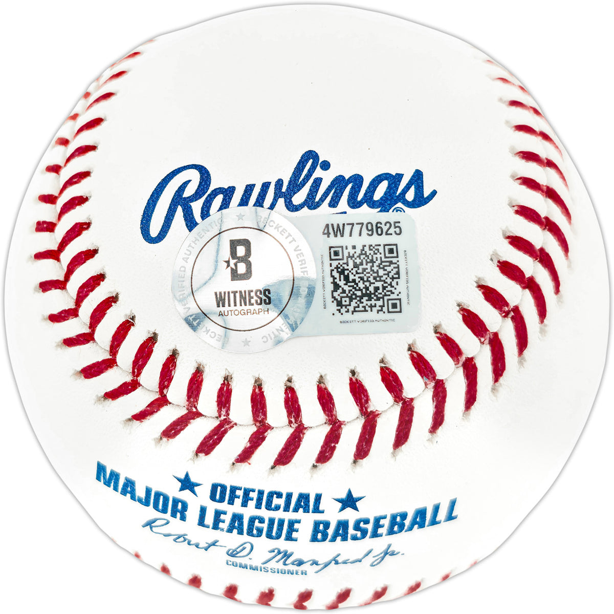 Sammy Sosa Autographed Official MLB Baseball Chicago Cubs (Full Name) Beckett BAS Witness Stock #267423