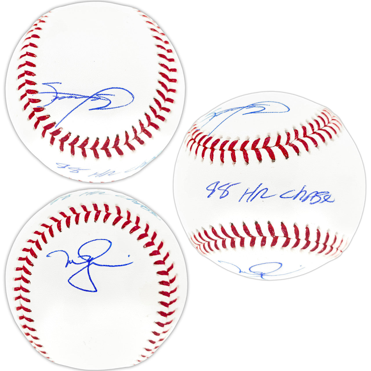 Mark McGwire & Sammy Sosa Autographed Official MLB Baseball "98 HR Chase" Beckett BAS Witness Stock #267427