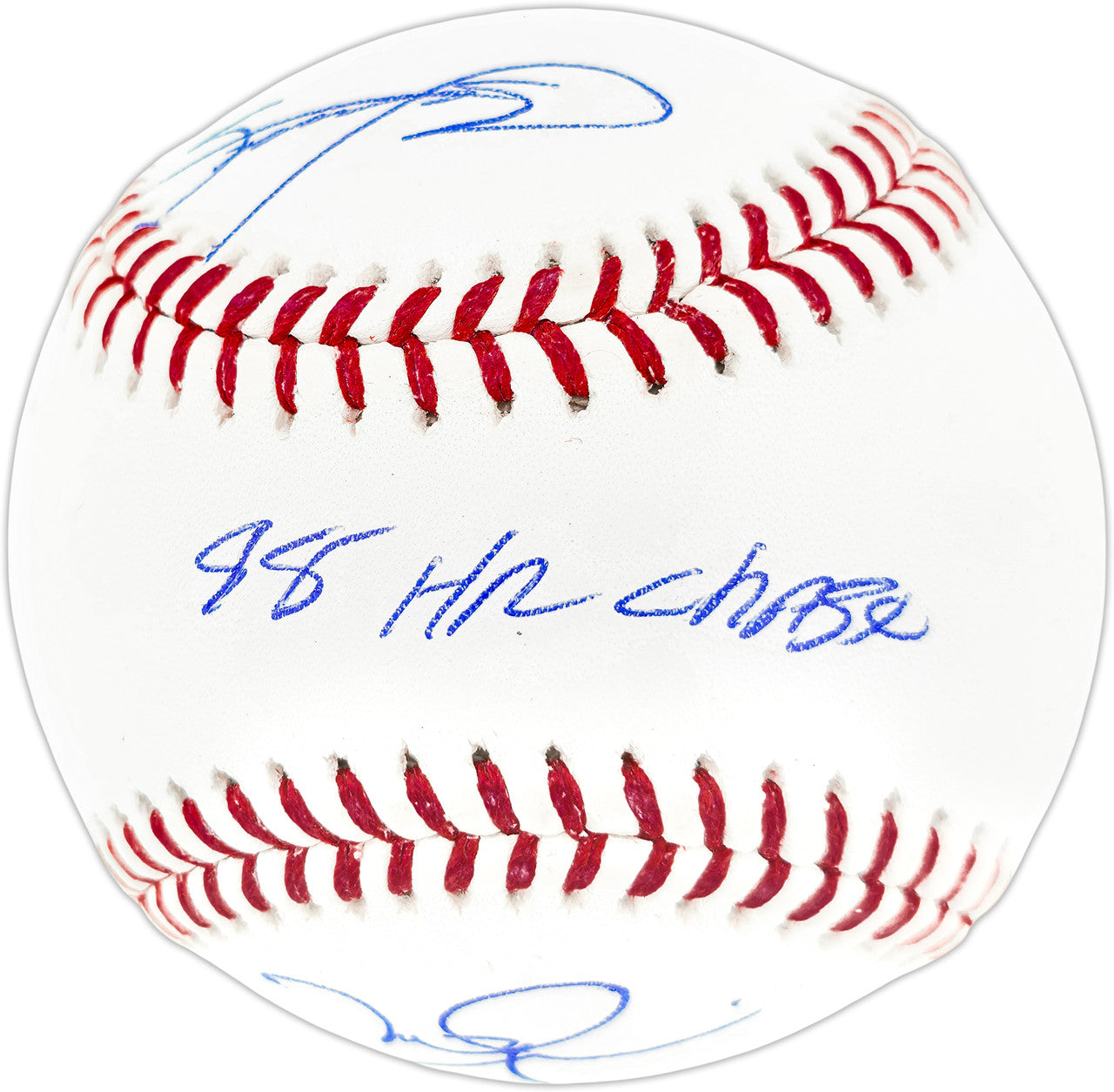Mark McGwire & Sammy Sosa Autographed Official MLB Baseball "98 HR Chase" Beckett BAS Witness Stock #267427