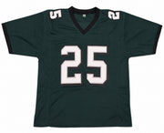 Philadelphia Eagles LeSean McCoy Autographed Green Jersey JSA Witness Stock #267436