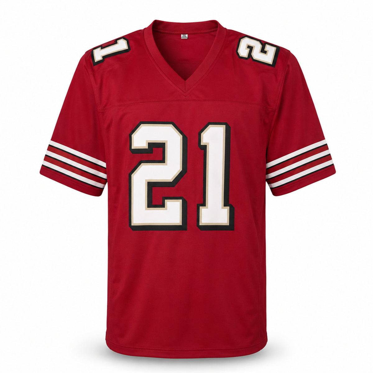 San Francisco 49ers Frank Gore Autographed Red Jersey Beckett BAS Witness Stock #267391