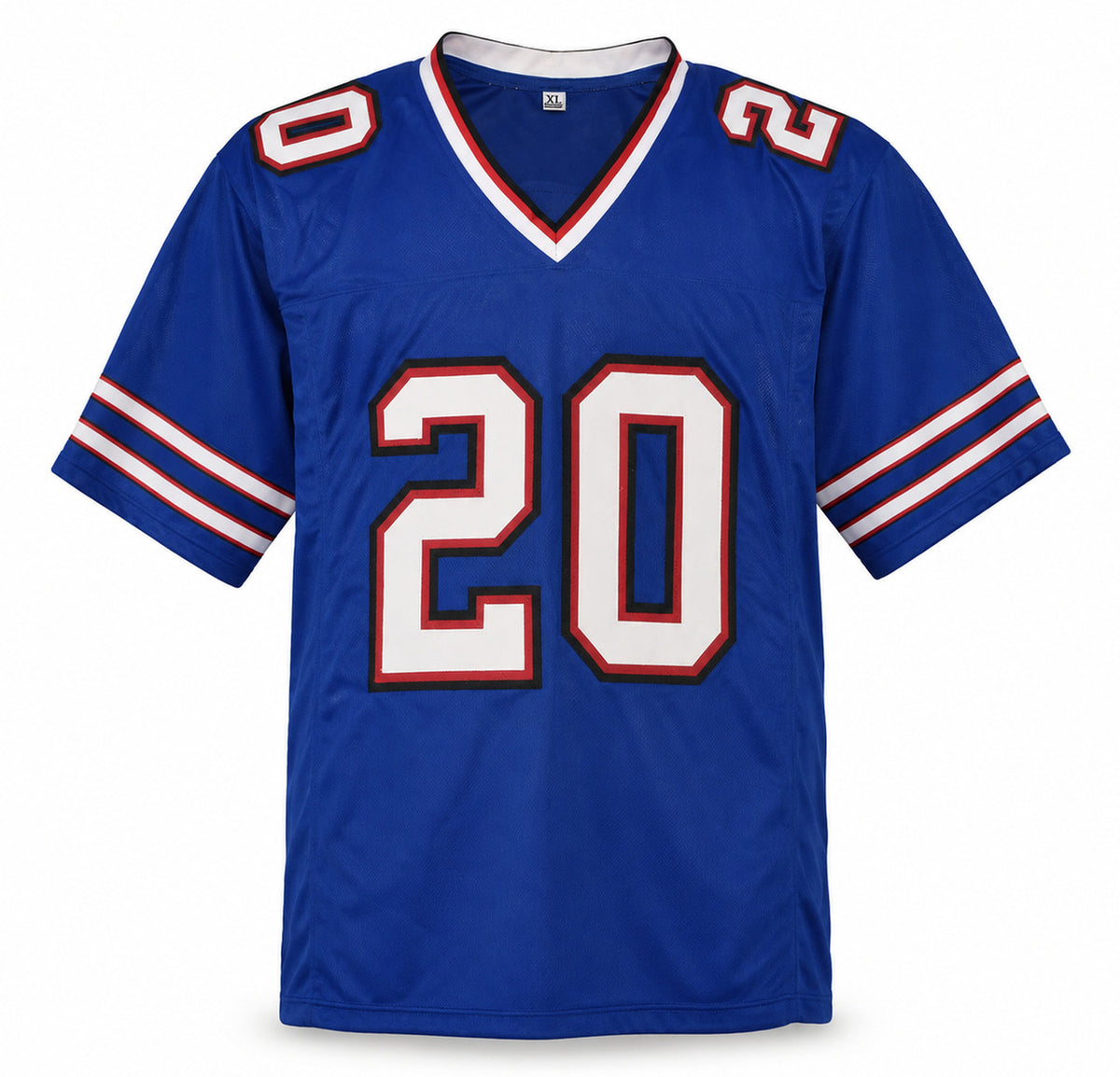 Buffalo Bills Frank Gore Autographed Blue Jersey Beckett BAS Witness Stock #267408