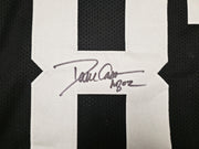 Oakland Raiders Dave Casper Autographed Black Jersey "HOF 02" Beckett BAS Witness Stock #267462