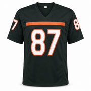 Miami Hurricanes Reggie Wayne Autographed Green Jersey Beckett BAS Witness Stock #267402