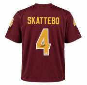 Arizona State Sun Devils Cam Skattebo Autographed Red Jersey JSA Stock #267399