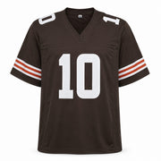 Cleveland Browns Quinshon Judkins Autographed Brown Jersey Beckett BAS Witness Stock #267395