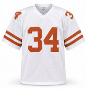 Texas Longhorns Ricky Williams Autographed White Jersey JSA Witness Stock #267382