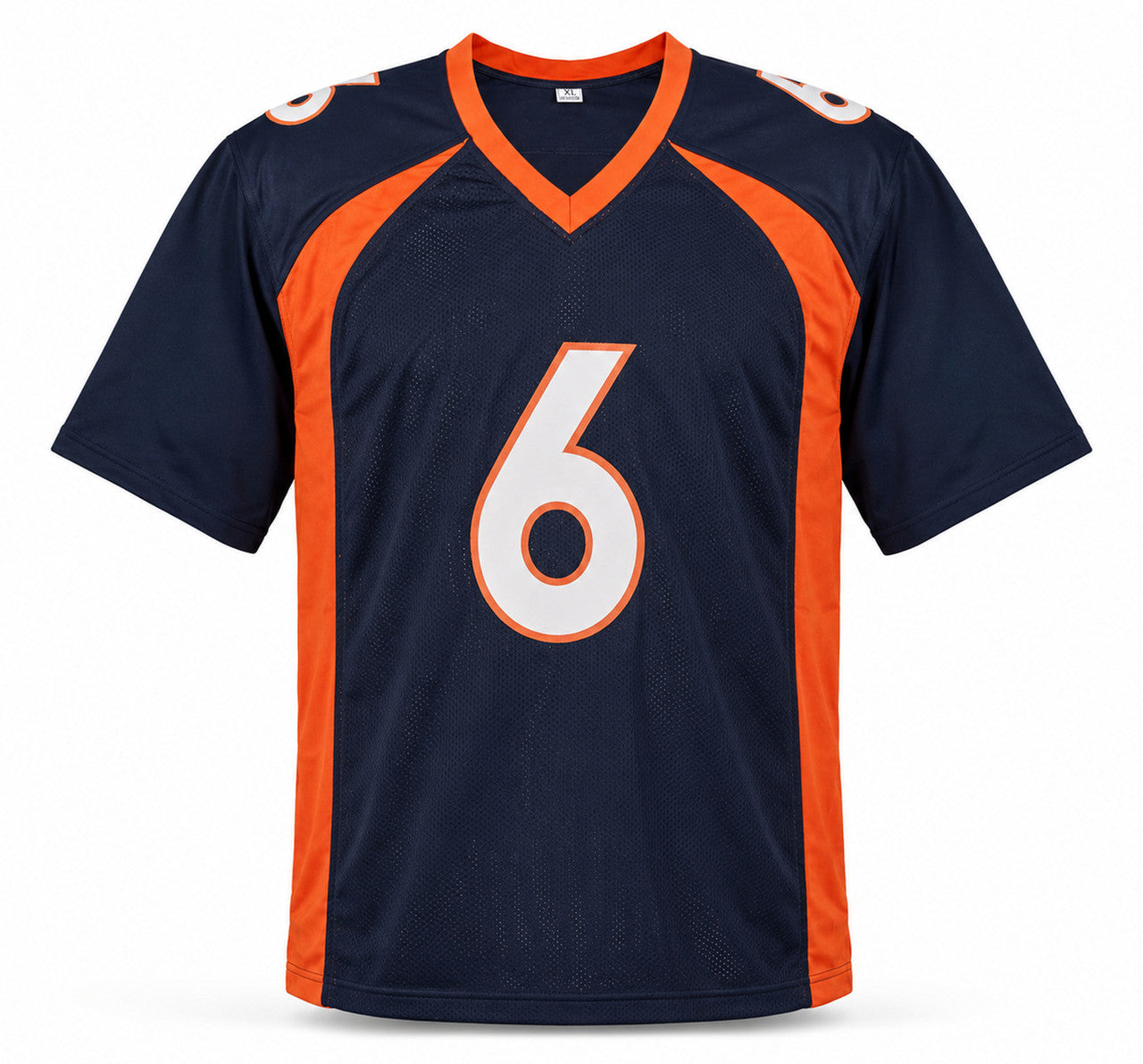 Denver Broncos Jay Cutler Autographed Blue Jersey Beckett BAS Witness Stock #267505
