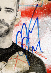 CM Punk Autographed 11x14 Photo WWE Best In The World Beckett BAS QR Stock #267582