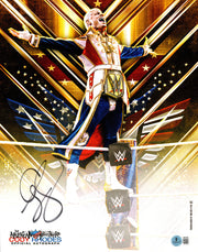 Cody Rhodes Autographed 11x14 Photo WWE The American Nightmare Beckett BAS QR Stock #267585