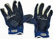 Robinson Cano Autographed Blue & Teal Franklin Game Used Batting Gloves Seattle Mariners PSA/DNA (Dual Signed) Stock #267642