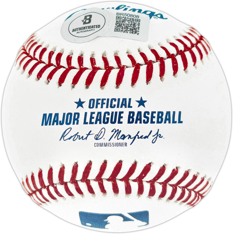 Dave Concepcion Autographed Official MLB Baseball Cincinnati Reds "75-76 WSC" Beckett BAS QR Stock #253168