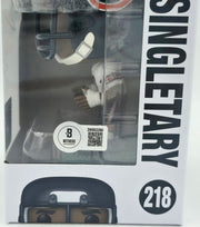 Mike Singletary Autographed Funko #218 Funko Pop Vinyl Figurine Chicago Bears Beckett BAS Witness Stock #253286