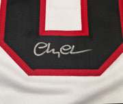 Christmas Vacation Chevy Chase Autographed White Jersey Clark Griswold JSA Stock #252794