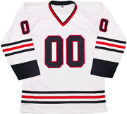 Christmas Vacation Chevy Chase Autographed White Jersey Clark Griswold JSA Stock #252794