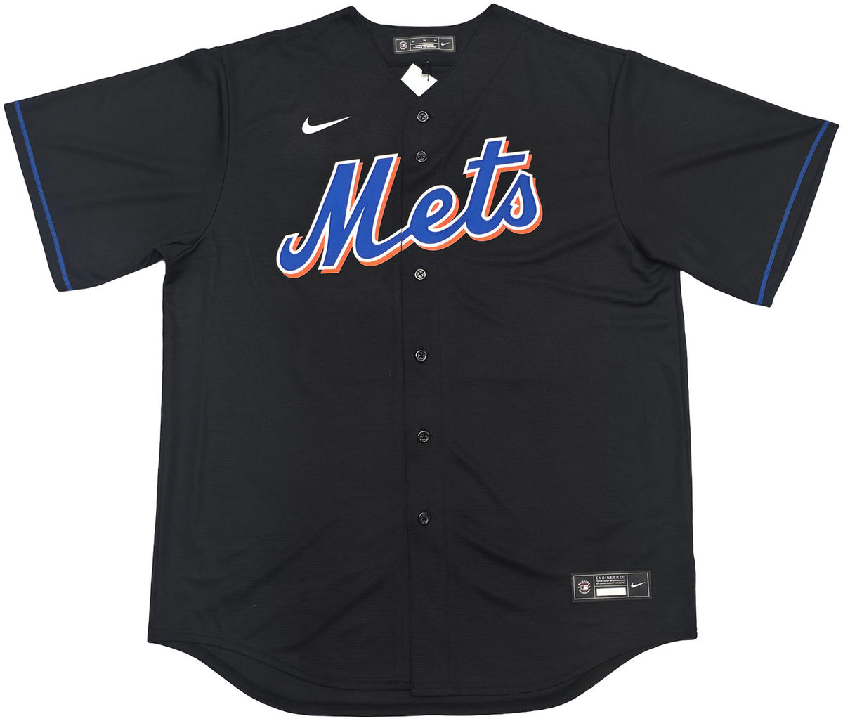 New York Mets Juan Soto Autographed Black Nike Jersey Size XL Beckett BAS QR Stock #252777