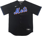 New York Mets Juan Soto Autographed Black Nike Jersey Size L Beckett BAS QR Stock #252776