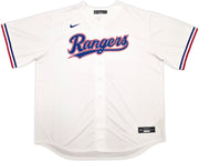 Texas Rangers Marcus Semien Autographed White Nike Jersey Size XXL Beckett BAS Witness Stock #252432