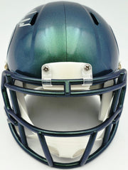 Mike Macdonald Autographed Seattle Seahawks Rivalries Speed Mini Helmet Beckett BAS Witness Stock #267796