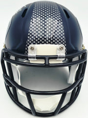 Jason Myers Autographed Seattle Seahawks Blue Speed Mini Helmet MCS Holo Stock #267829