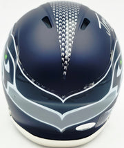 Jason Myers Autographed Seattle Seahawks Blue Speed Mini Helmet MCS Holo Stock #267829