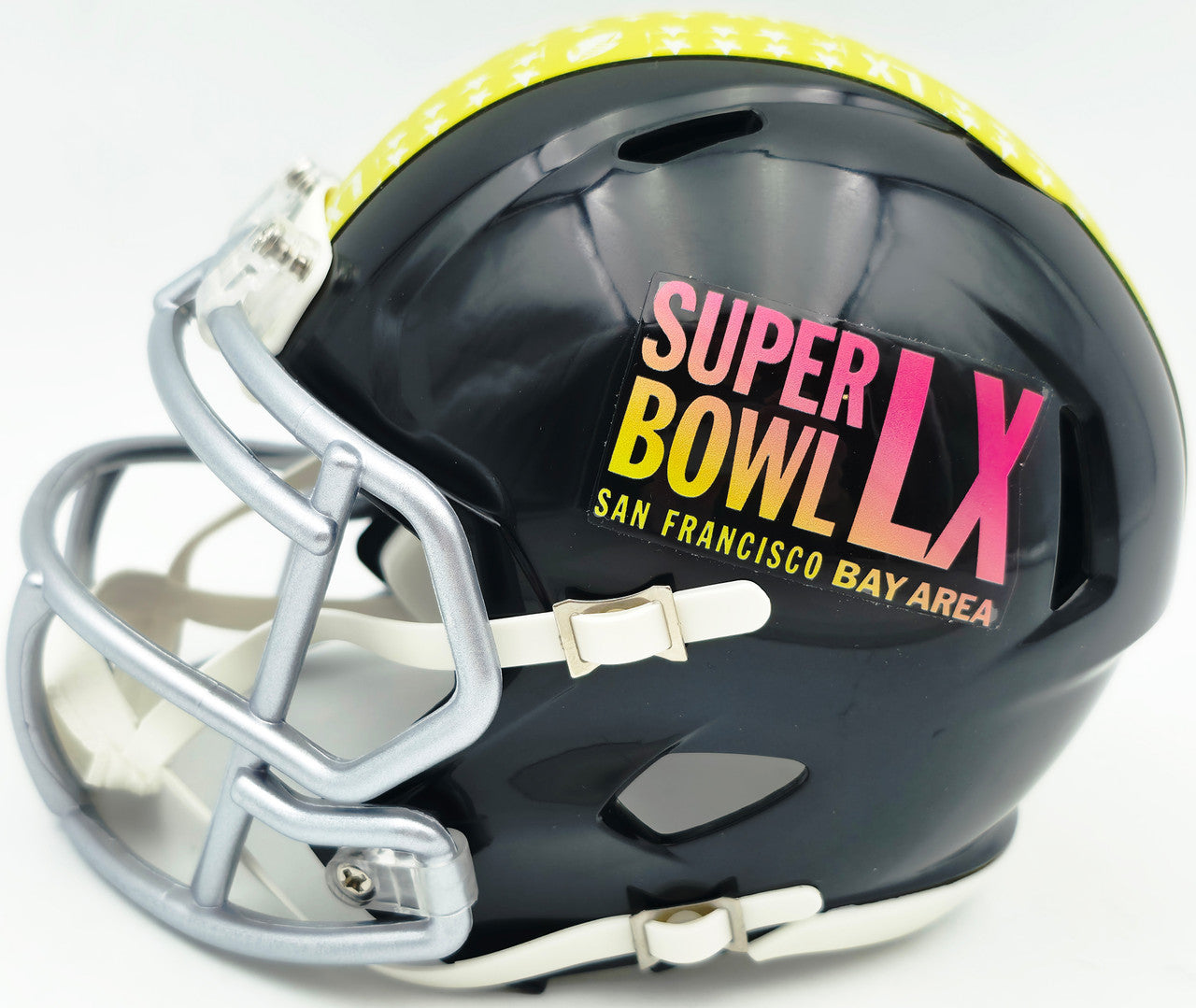 Jason Myers Autographed Seattle Seahawks Black Super Bowl LX Logo Speed Mini Helmet MCS Holo Stock #267831