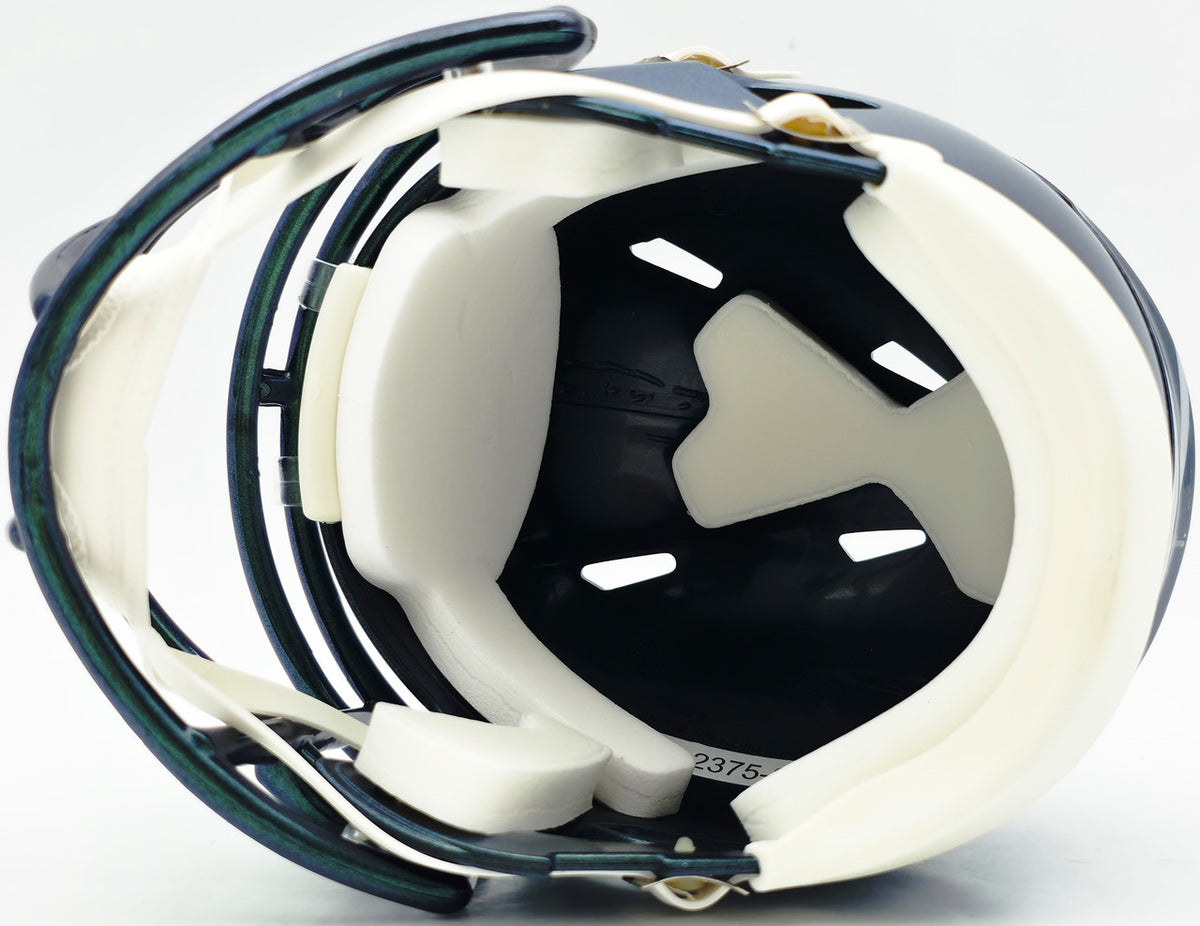 Michael Dickson Autographed Seattle Seahawks Rivalries Speed Mini Helmet MCS Holo Stock #267842