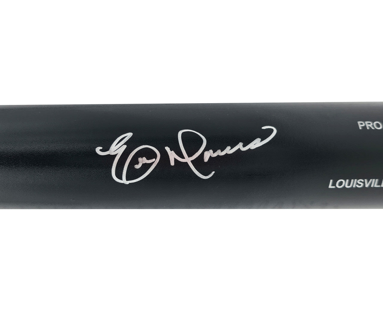 Eric Davis Autographed Black Louisville Slugger Pro Stock Bat Cincinnati Reds Beckett BAS Witness Stock #267563