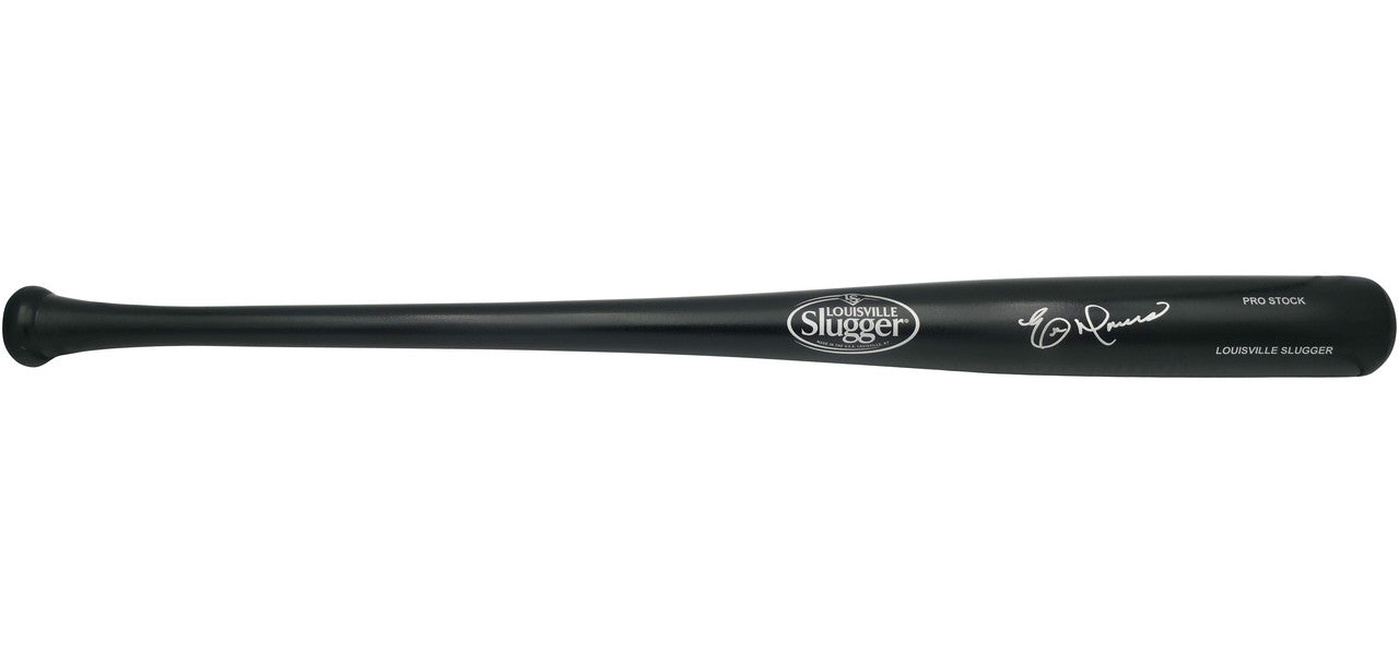 Eric Davis Autographed Black Louisville Slugger Pro Stock Bat Cincinnati Reds Beckett BAS Witness Stock #267563