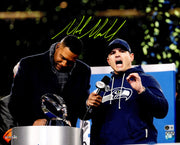 Mike Macdonald Autographed 16x20 Photo Seattle Seahawks Beckett BAS Witness Stock #267800