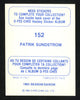 Patrik Sundstrom Autographed 1983-84 O-Pee-Chee Sticker Card #152 Vancouver Canucks SKU #153614