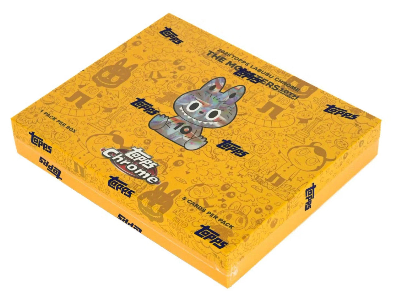 2025 Topps Chrome Labubu 10th Anniversary Hobby Box