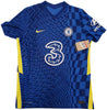 Chelsea F.C. Mason Mount Autographed Blue Nike Jersey Size L in Black Beckett BAS Stock #196473