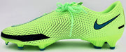 Mason Mount Autographed Green Nike Phantom Cleat Shoe Chelsea F.C. Size 10 Beckett BAS Stock #196464