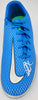 Mason Mount Autographed Blue Nike Phantom Cleat Shoe Chelsea F.C. Size 9.5 Beckett BAS Stock #196465