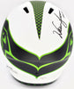 Warren Moon Autographed Seattle Seahawks Lunar Eclipse White Full Size Replica Speed Helmet "HOF 06" MCS Holo Stock #196472