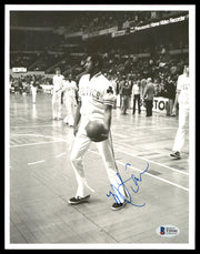 M.L. ML Carr Autographed 8x10 Photo Boston Celtics Vintage Beckett BAS #T29101