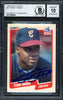 Frank Thomas Autographed 1990 Fleer Update Rookie Card #U-87 Chicago White Sox Auto Grade 10 Beckett BAS Stock #185190
