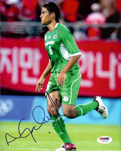 Aaron Galindo Autographed 8x10 Photo Mexico PSA/DNA #U54291